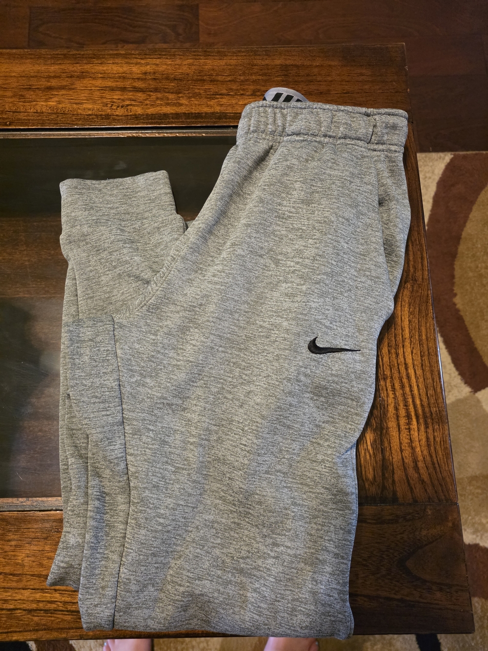 Nike Mens Grey Dri-FIT Sweatpants